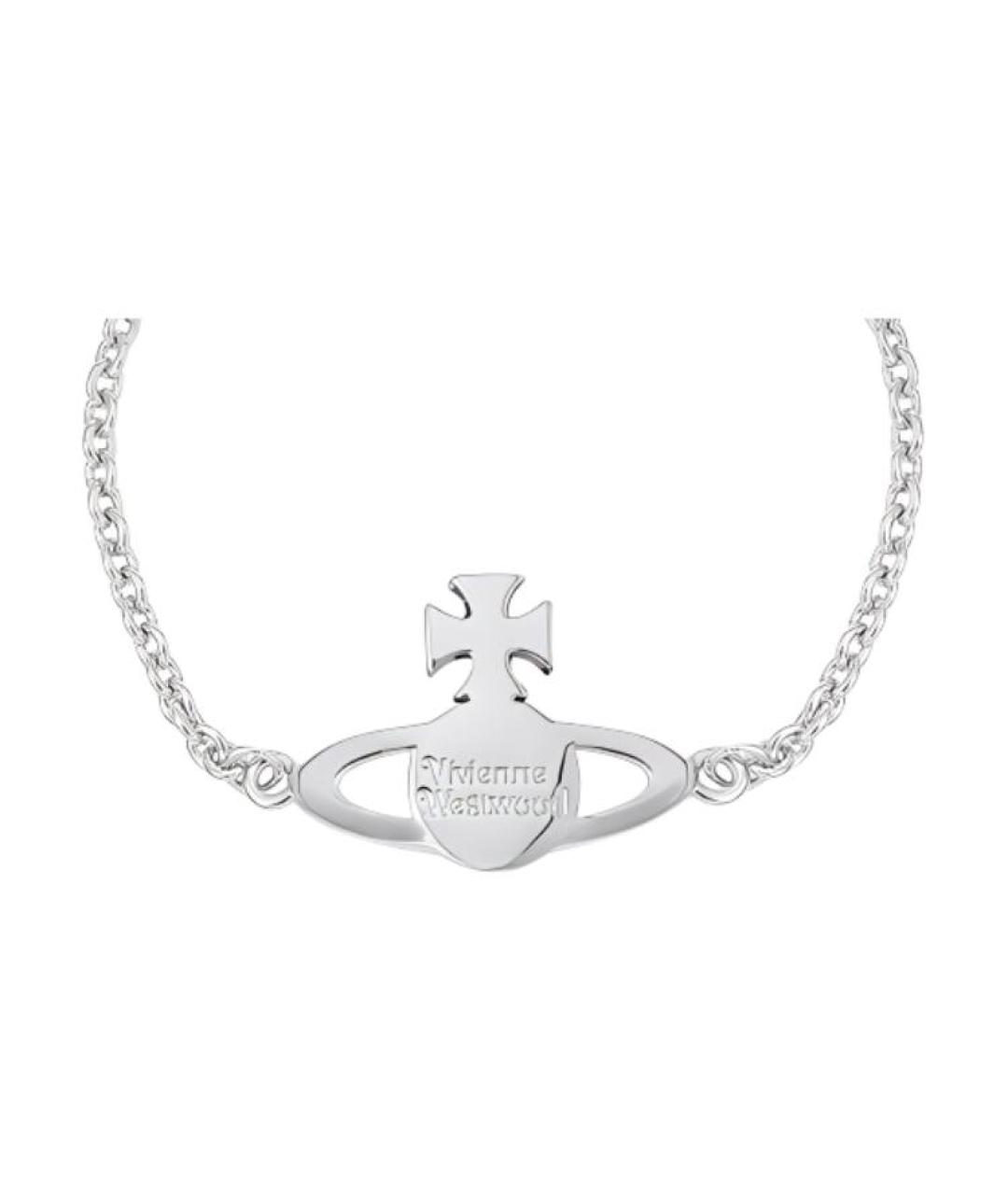 VIVIENNE WESTWOOD Серебрянный латунный браслет, фото 2