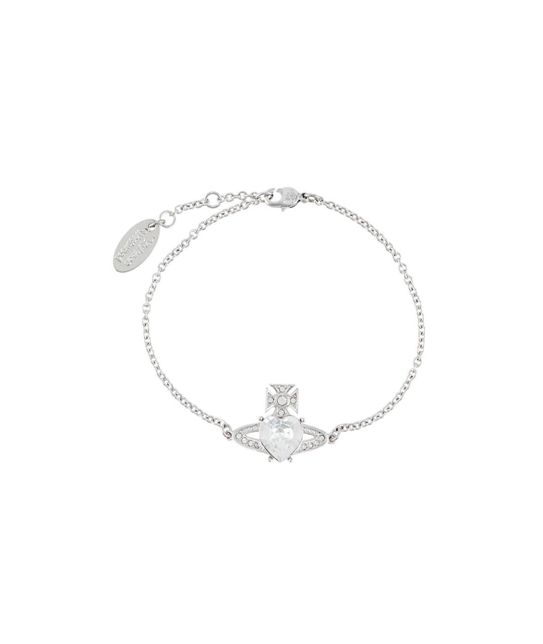 VIVIENNE WESTWOOD Серебрянный металлический браслет, фото 5