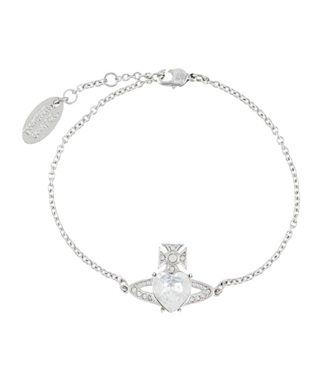 VIVIENNE WESTWOOD Серебрянный металлический браслет, фото 1