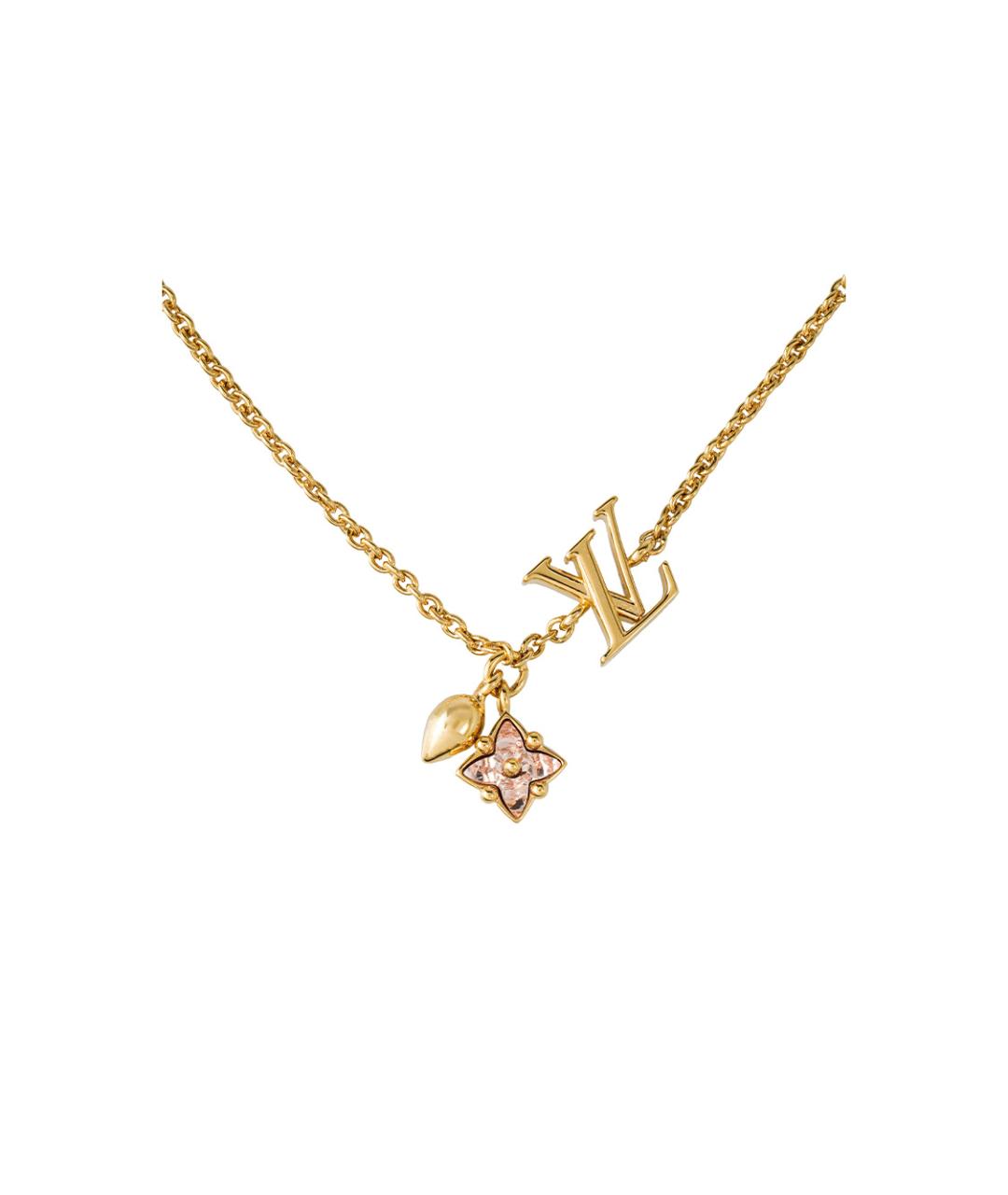 LOUIS VUITTON Золотой металлический браслет, фото 2