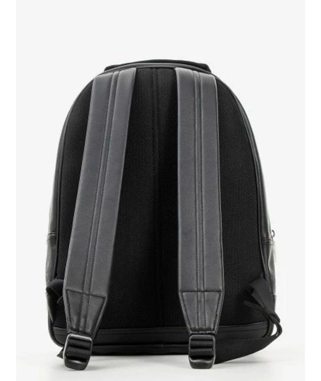 CALVIN KLEIN Черный рюкзак из искусственной кожи, фото 3