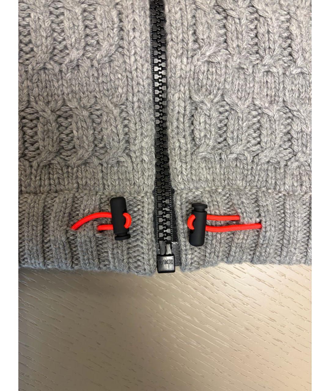 BOGNER Серый шерстяной джемпер / свитер, фото 6