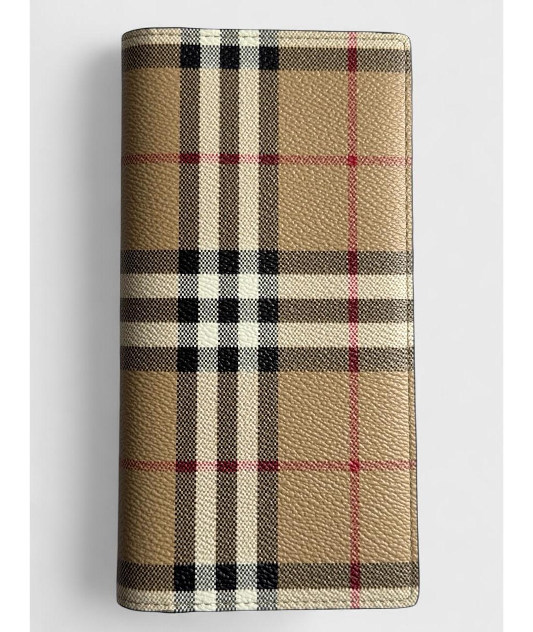 BURBERRY Бежевый кошелек, фото 6