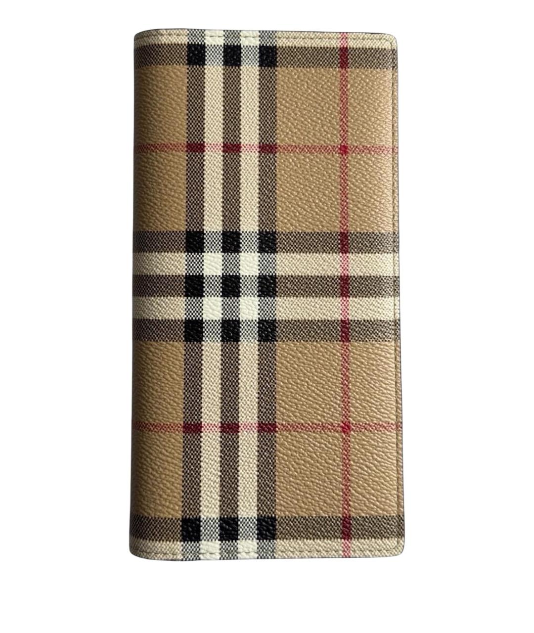 BURBERRY Бежевый кошелек, фото 1