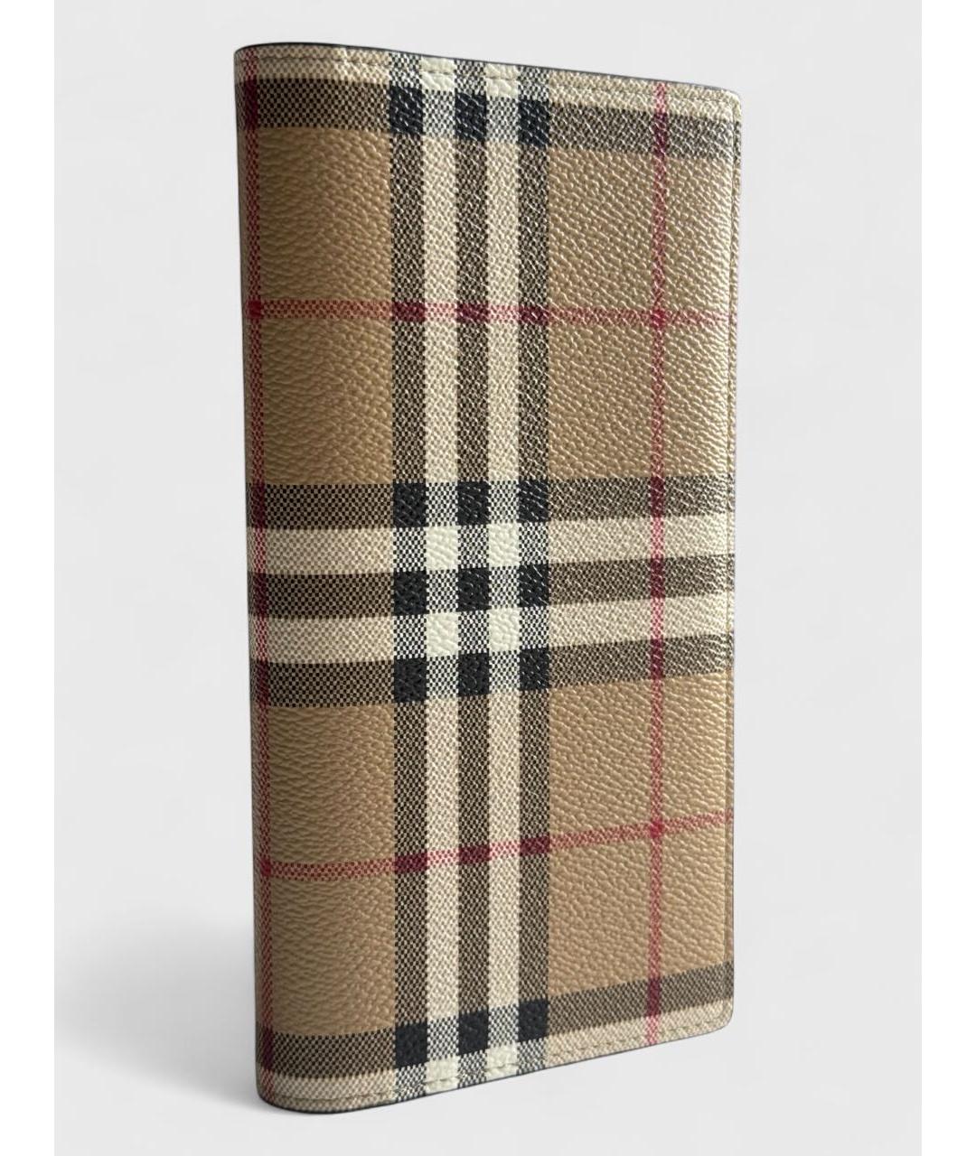 BURBERRY Бежевый кошелек, фото 5