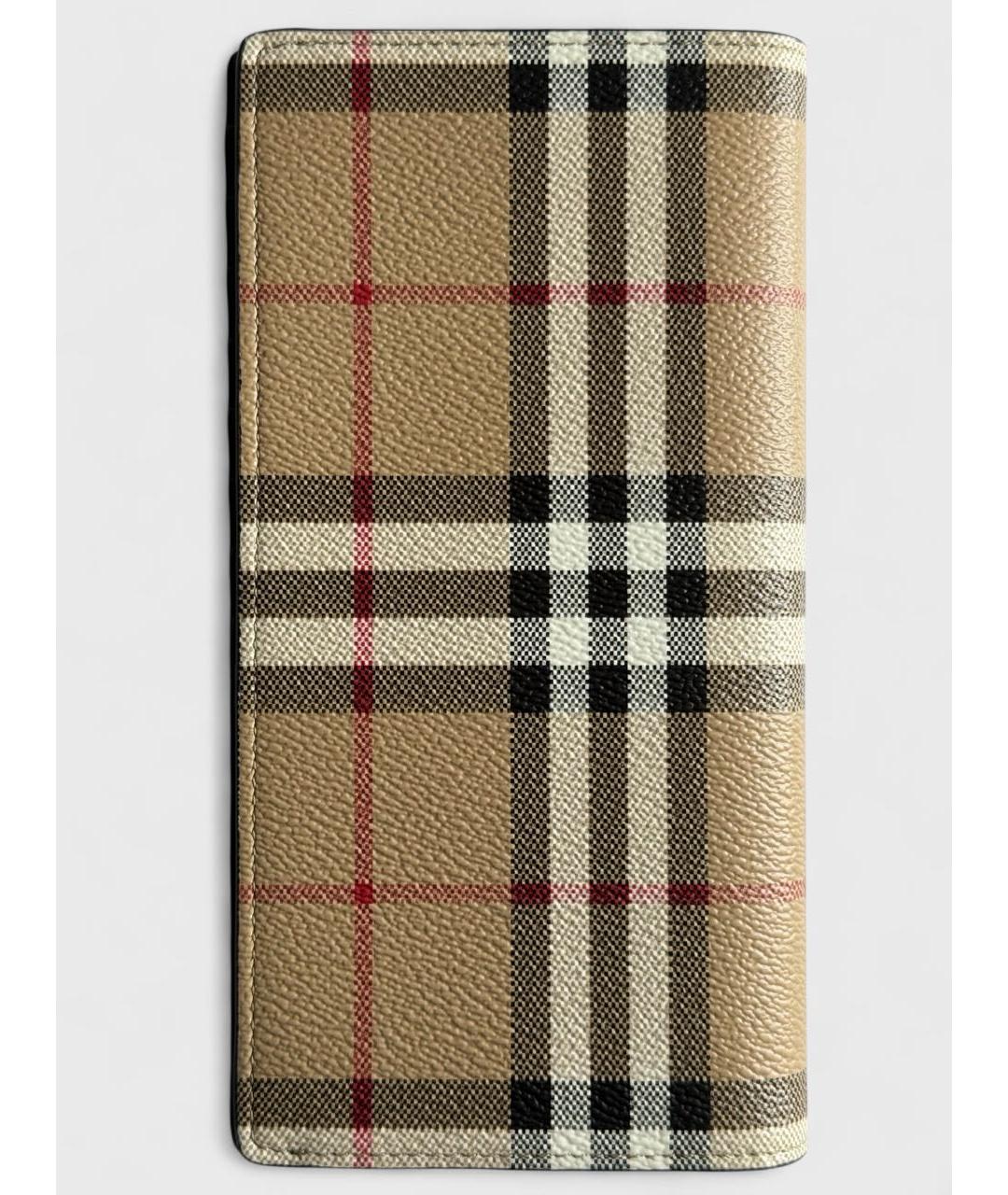 BURBERRY Бежевый кошелек, фото 4