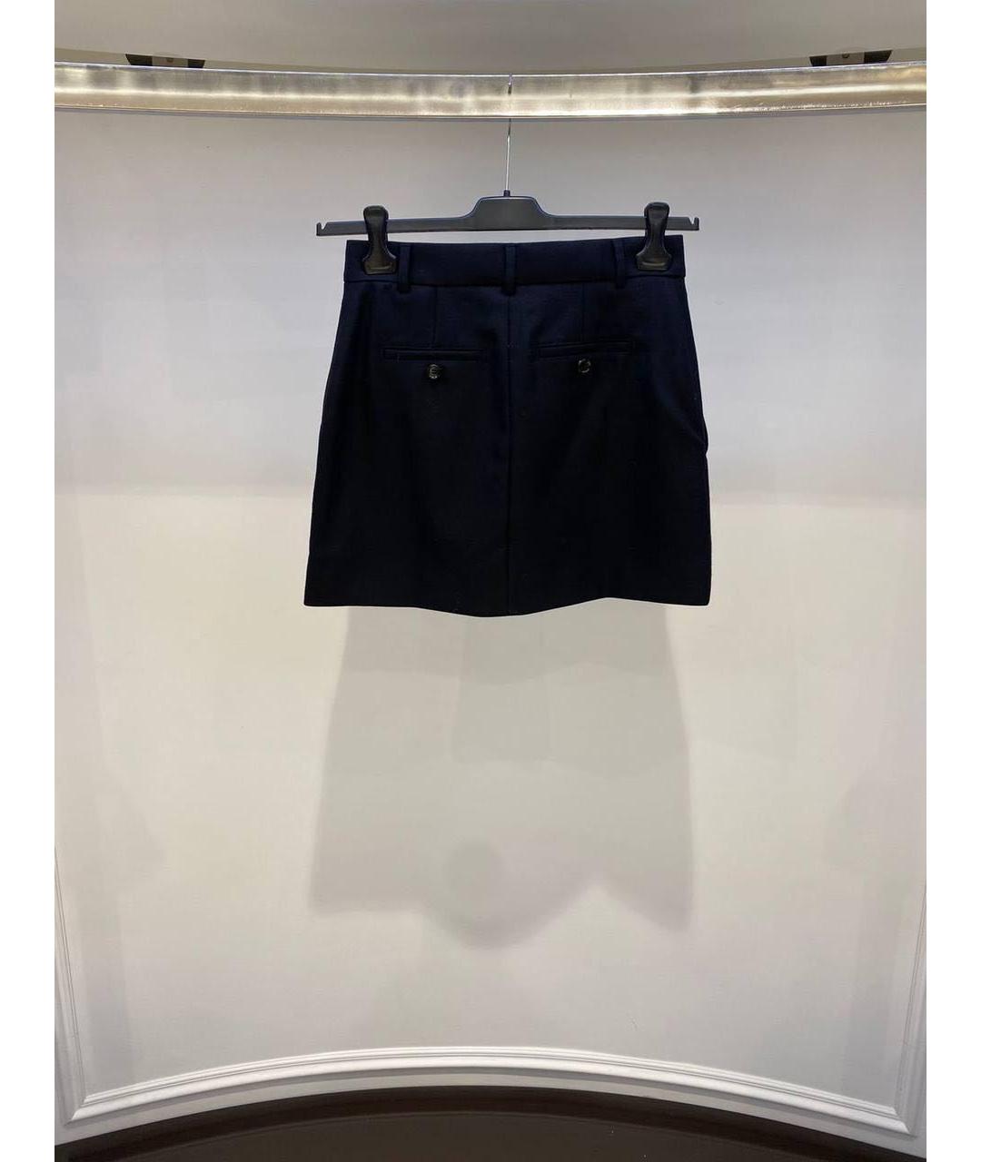 Ami Paris Черная юбка мини, фото 2