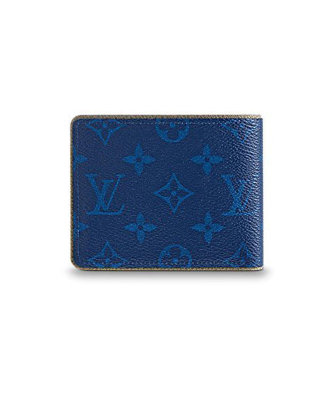 LOUIS VUITTON Синий кошелек, фото 3