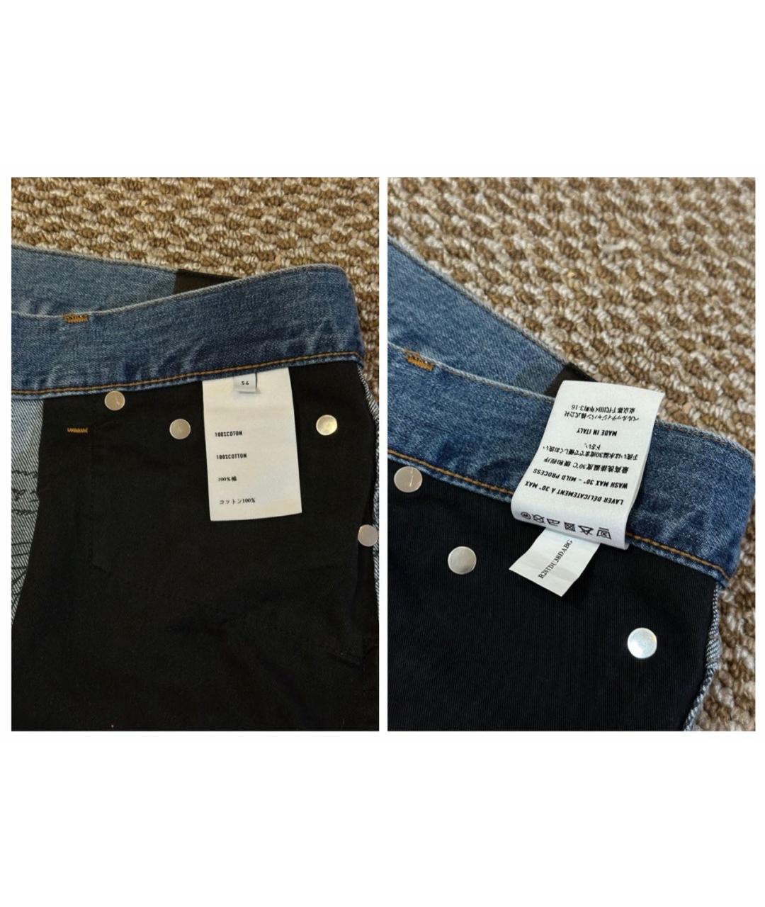 BERLUTI Синие хлопковые джинсы, фото 7