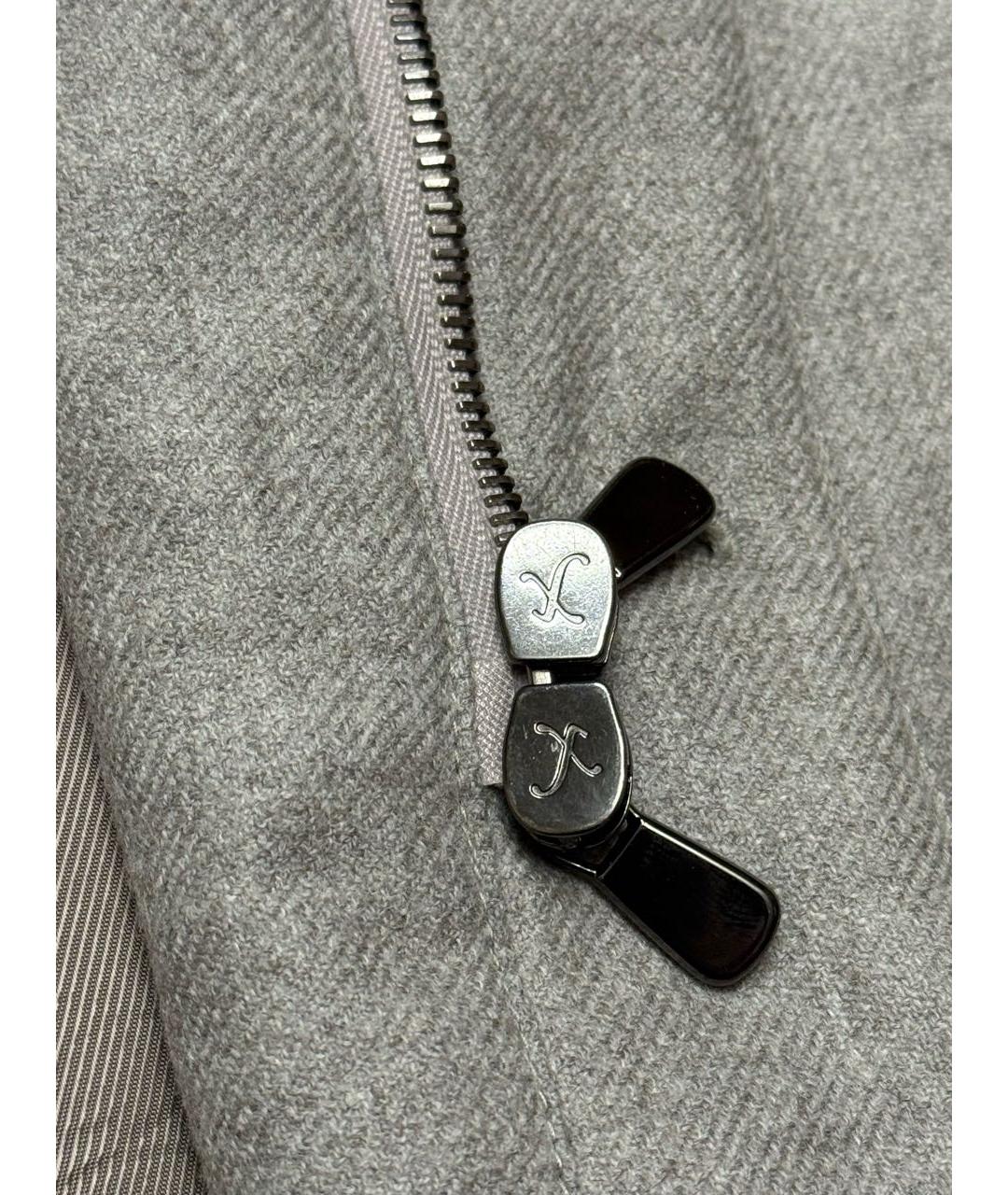 BRIONI Серая шерстяная куртка, фото 4