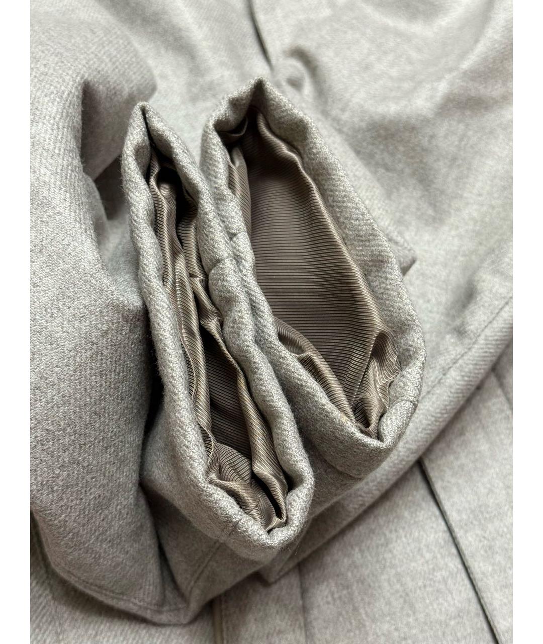 BRIONI Серая шерстяная куртка, фото 8