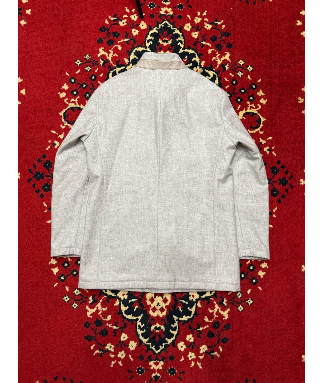 BRIONI Серая шерстяная куртка, фото 2