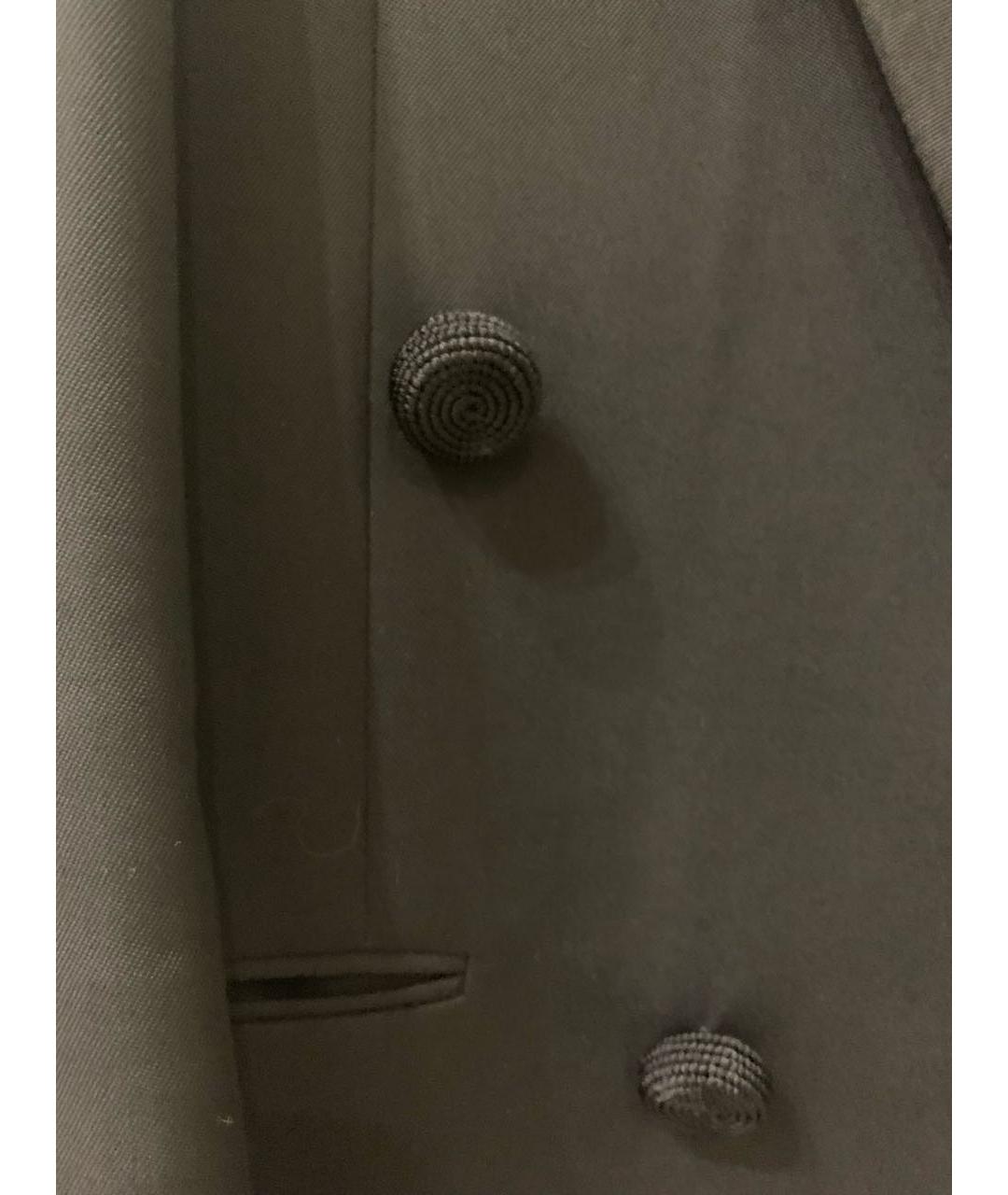 SAINT LAURENT Черный жакет/пиджак, фото 4