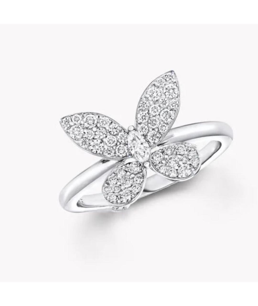 GRAFF Серебряное кольцо из белого золота, фото 4