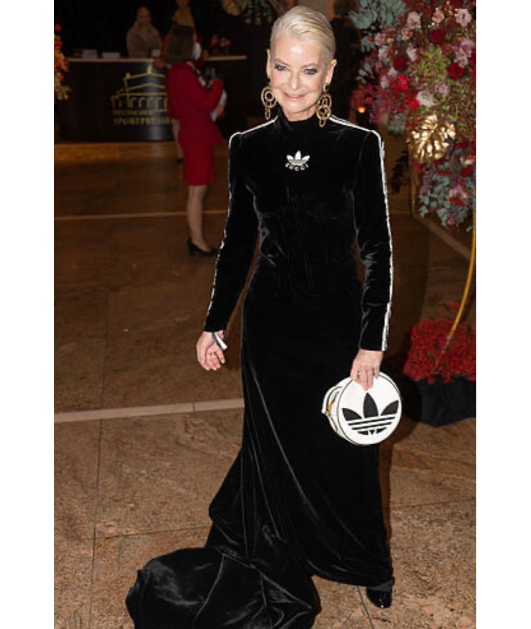 GUCCI Черное бархатное платье, фото 5