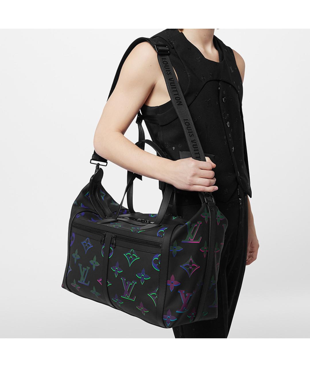 LOUIS VUITTON Черная сумка на плечо, фото 7