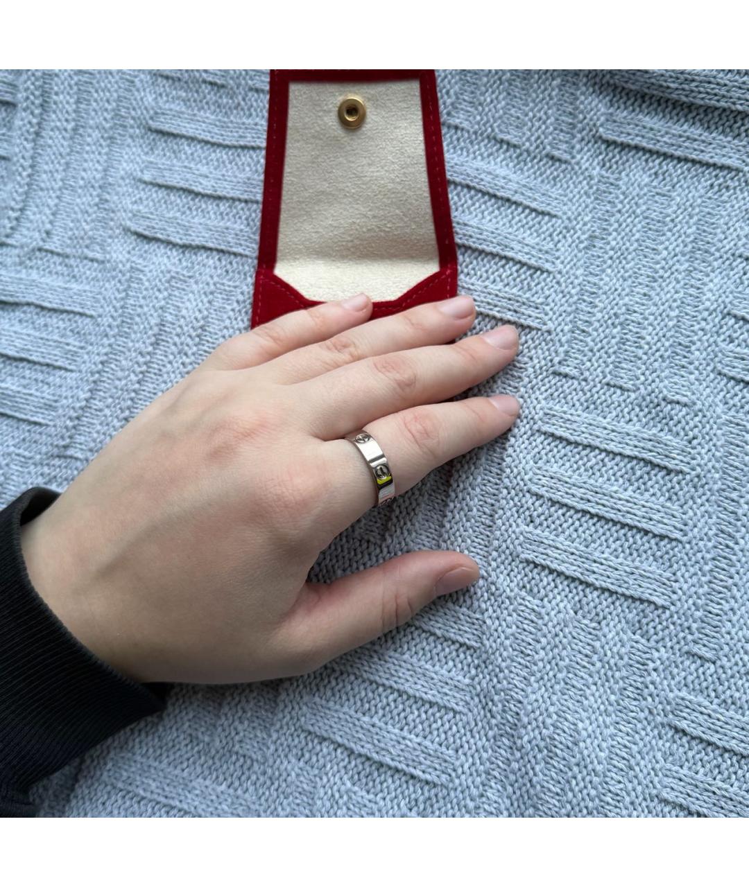 CARTIER Серебряное кольцо из белого золота, фото 7