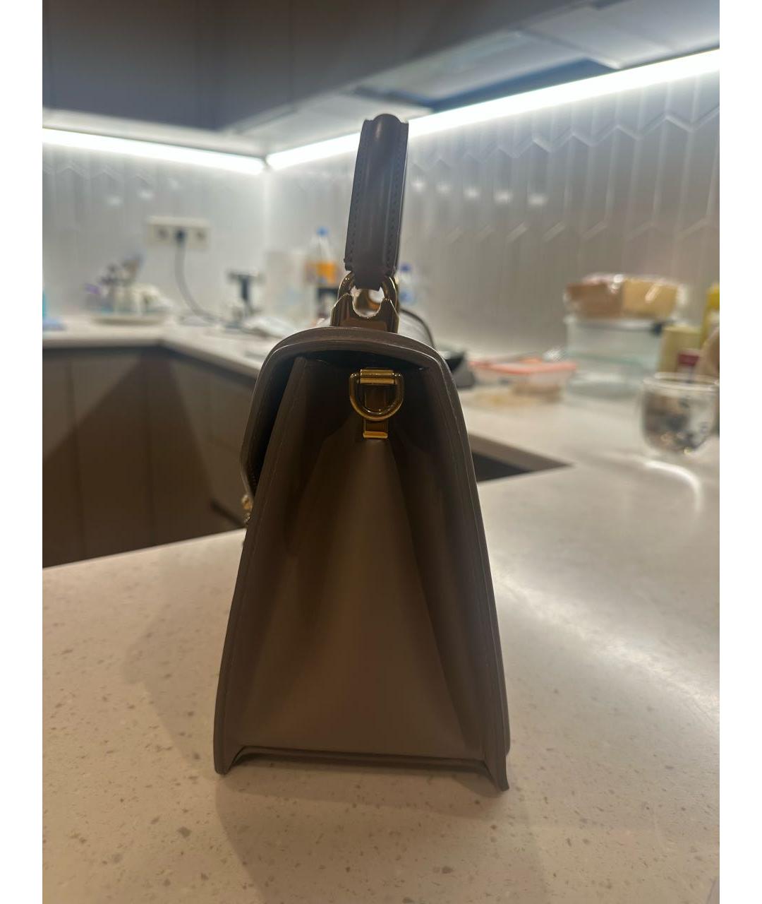 DOLCE&GABBANA Кожаная сумка с короткими ручками, фото 4