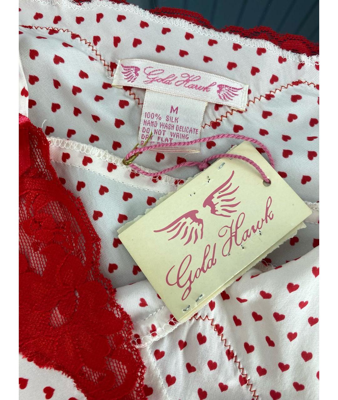 GOLD HAWK Шелковая майка, фото 4