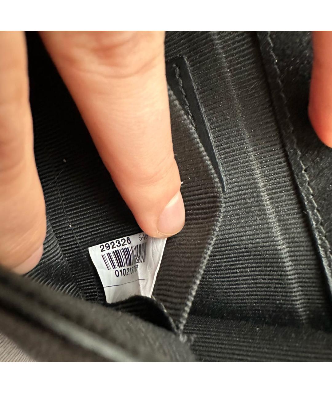 FURLA Черная кожаная сумка через плечо, фото 6