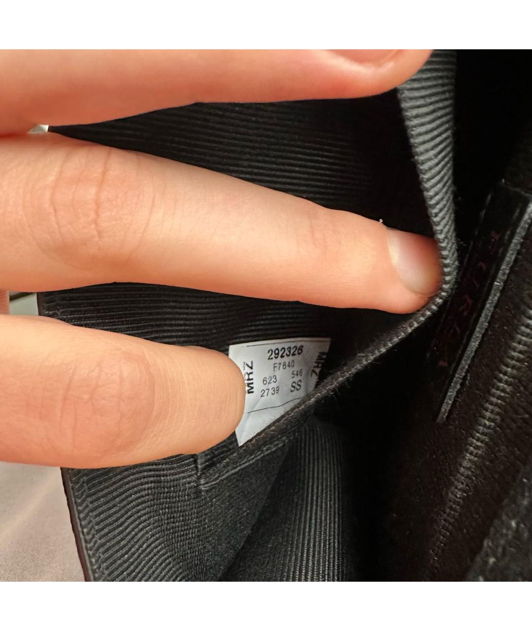 FURLA Черная кожаная сумка через плечо, фото 5