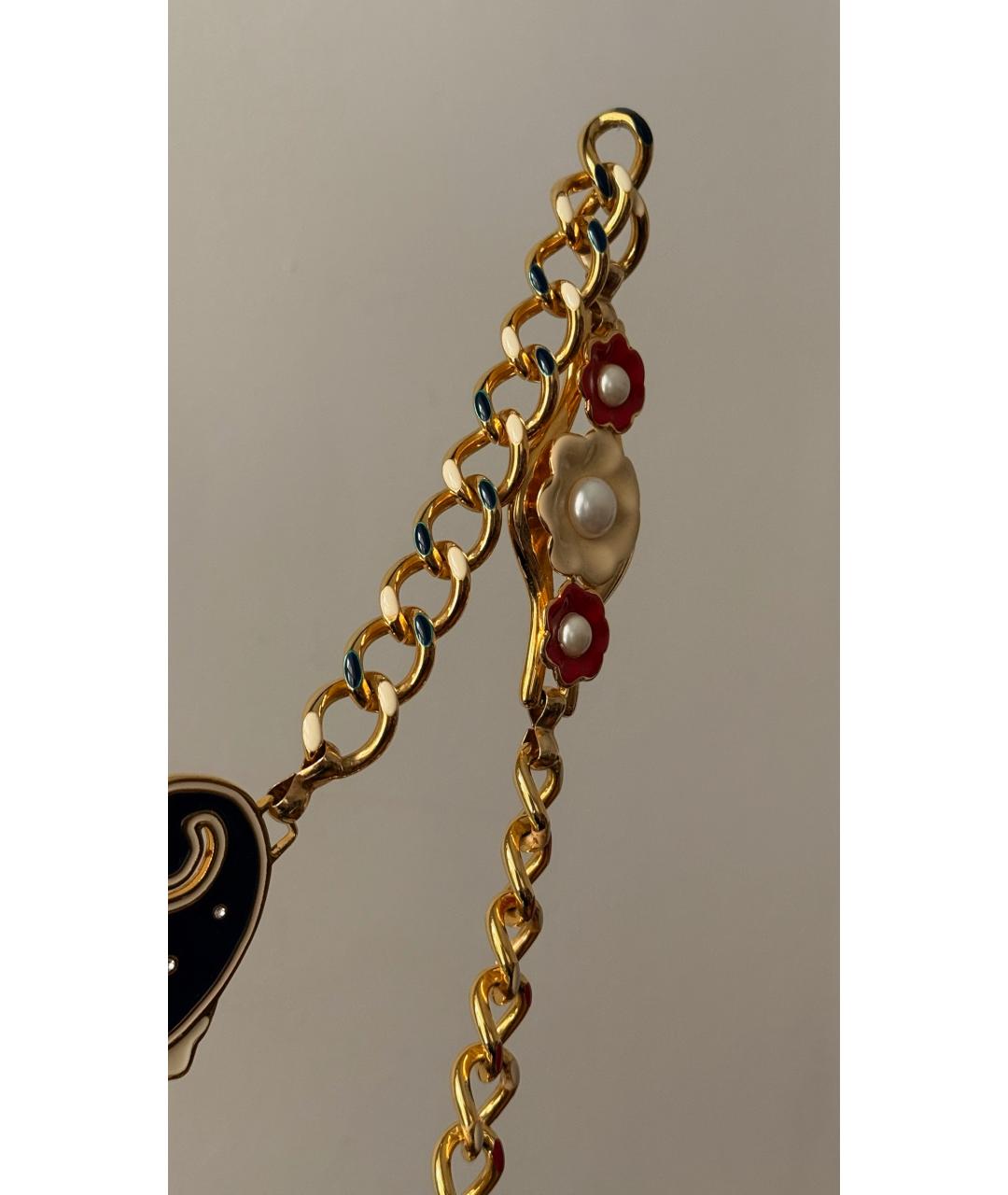 ROBERTO CAVALLI Золотой ремень, фото 5