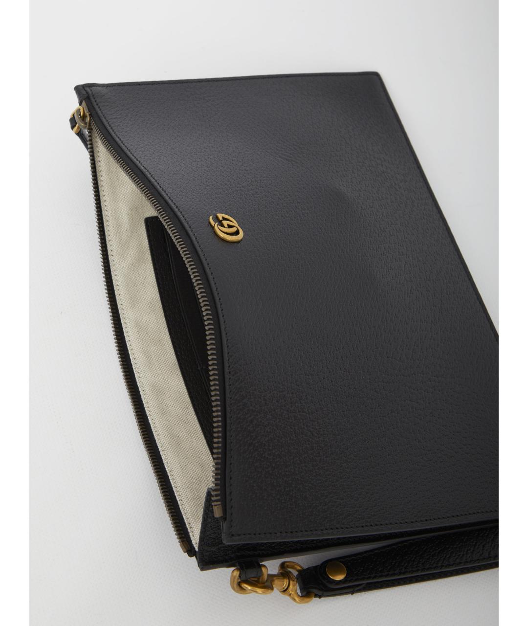GUCCI Черная кожаная папка для документов, фото 4