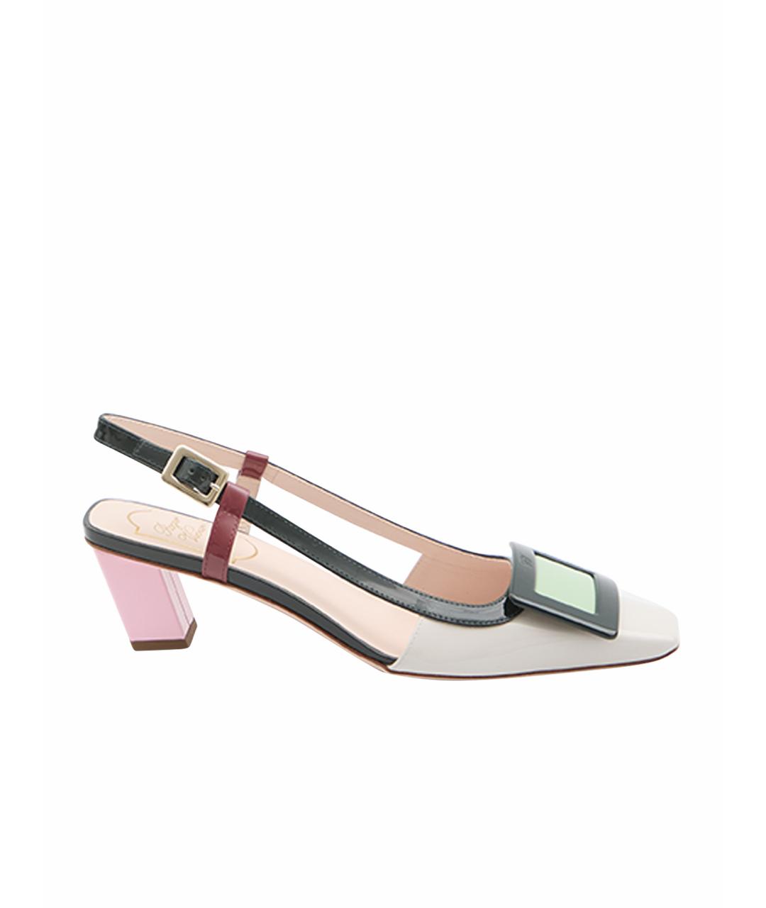 ROGER VIVIER Мульти кожаные туфли, фото 1