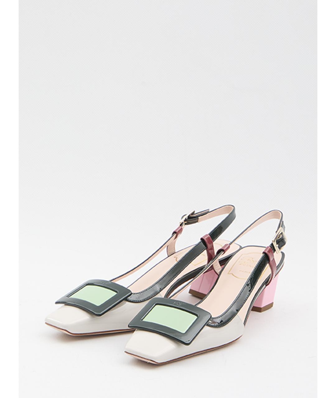 ROGER VIVIER Мульти кожаные туфли, фото 2