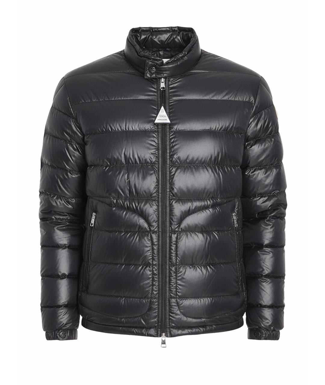 MONCLER Черная полиамидовая куртка, фото 1