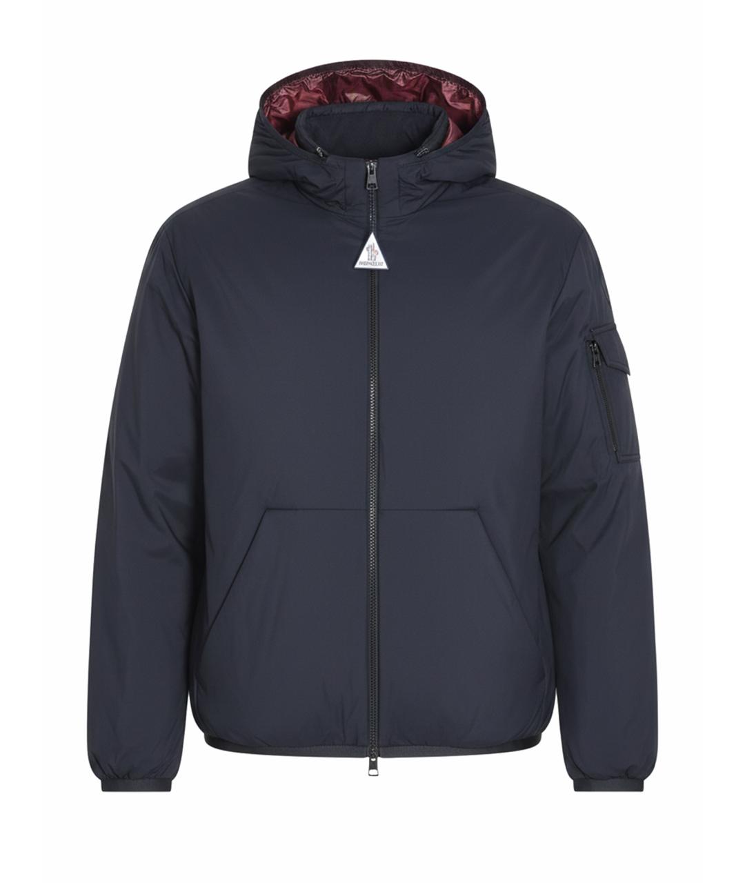 MONCLER Синяя полиамидовая куртка, фото 1