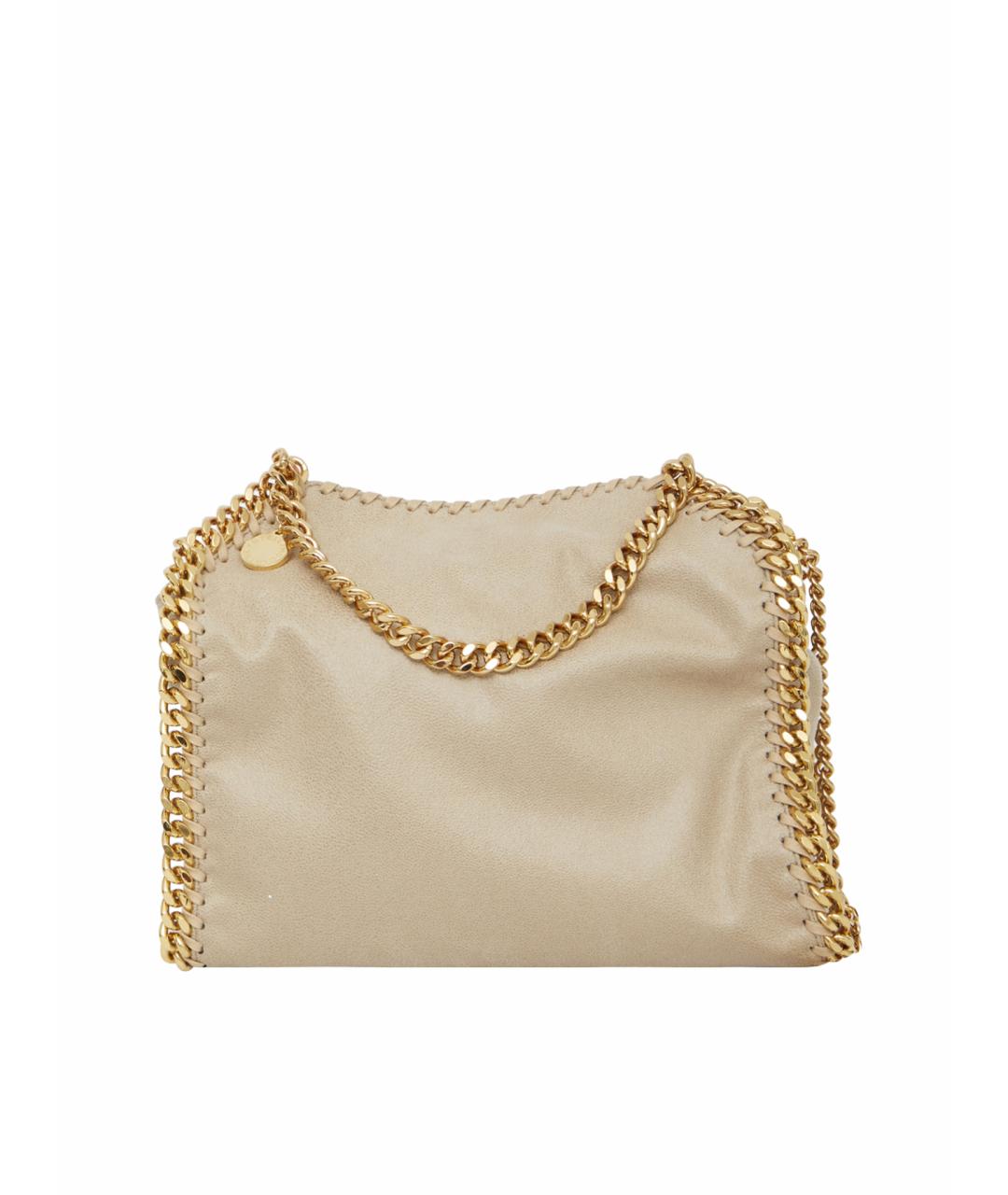 STELLA MCCARTNEY Бежевая сумка тоут из искусственной кожи, фото 1