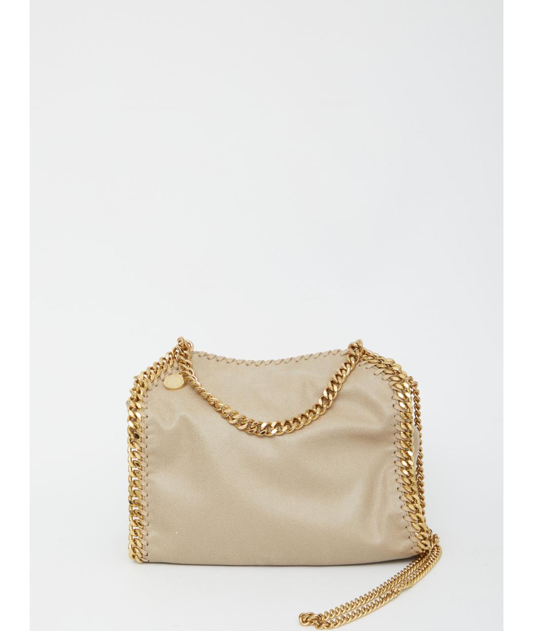 STELLA MCCARTNEY Бежевая сумка тоут из искусственной кожи, фото 5