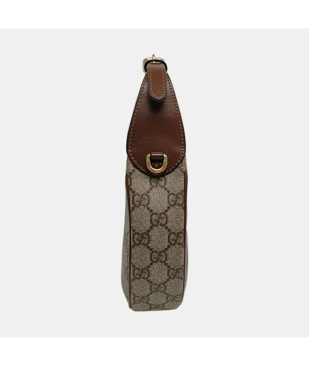 GUCCI Коричневая сумка через плечо, фото 3