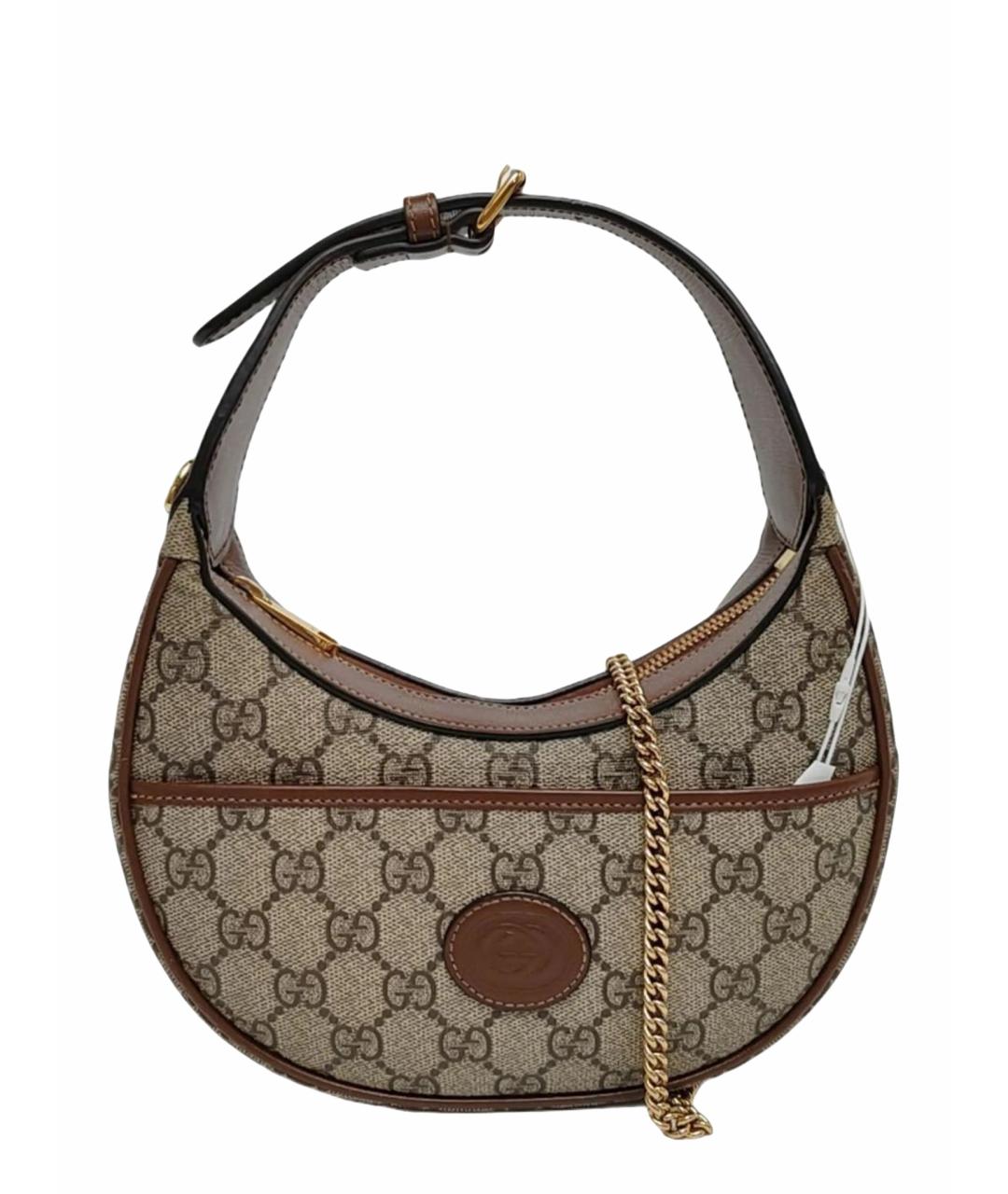 GUCCI Коричневая сумка через плечо, фото 1