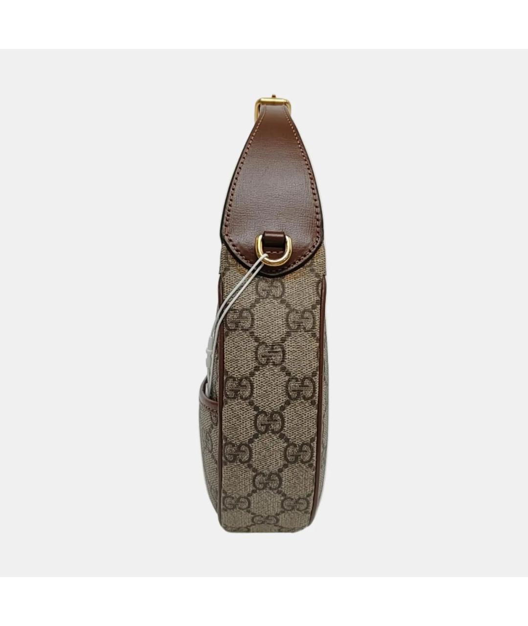 GUCCI Коричневая сумка через плечо, фото 2