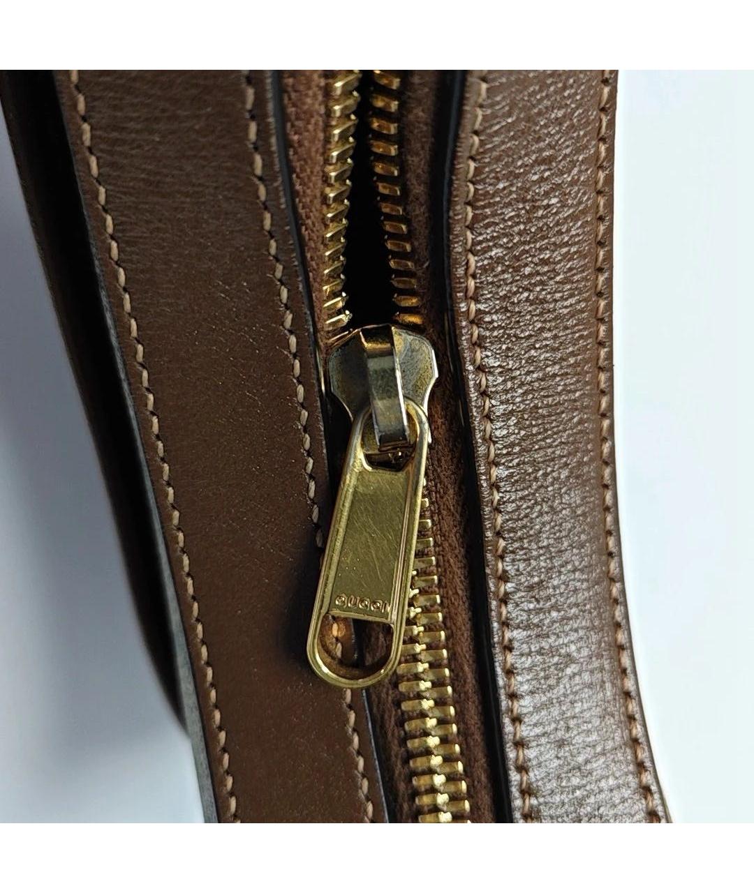 GUCCI Коричневая сумка через плечо, фото 5