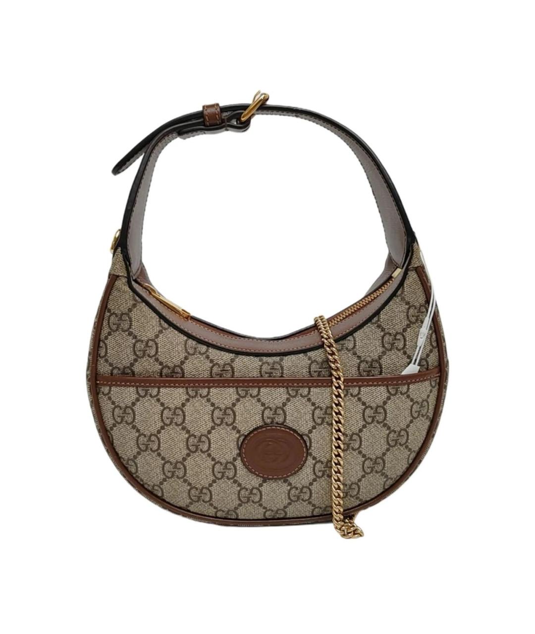 GUCCI Коричневая сумка через плечо, фото 9