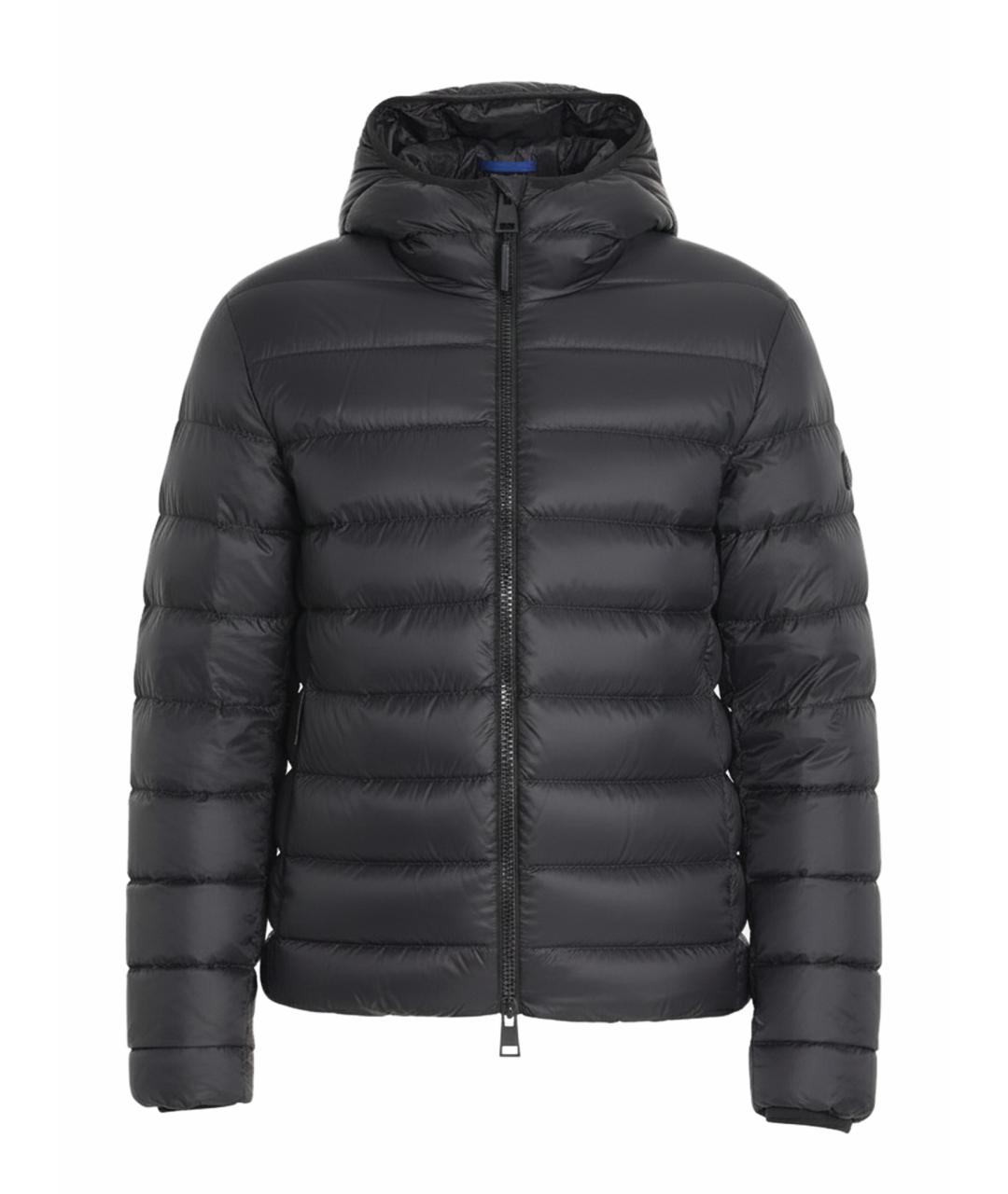 MONCLER Черная полиамидовая куртка, фото 1