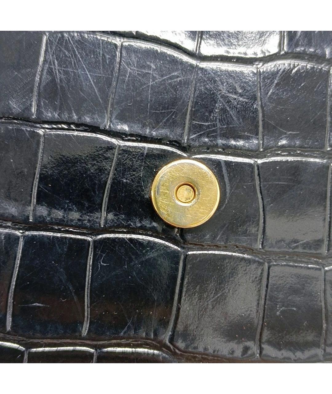 BALENCIAGA Черная кожаная сумка с короткими ручками, фото 8