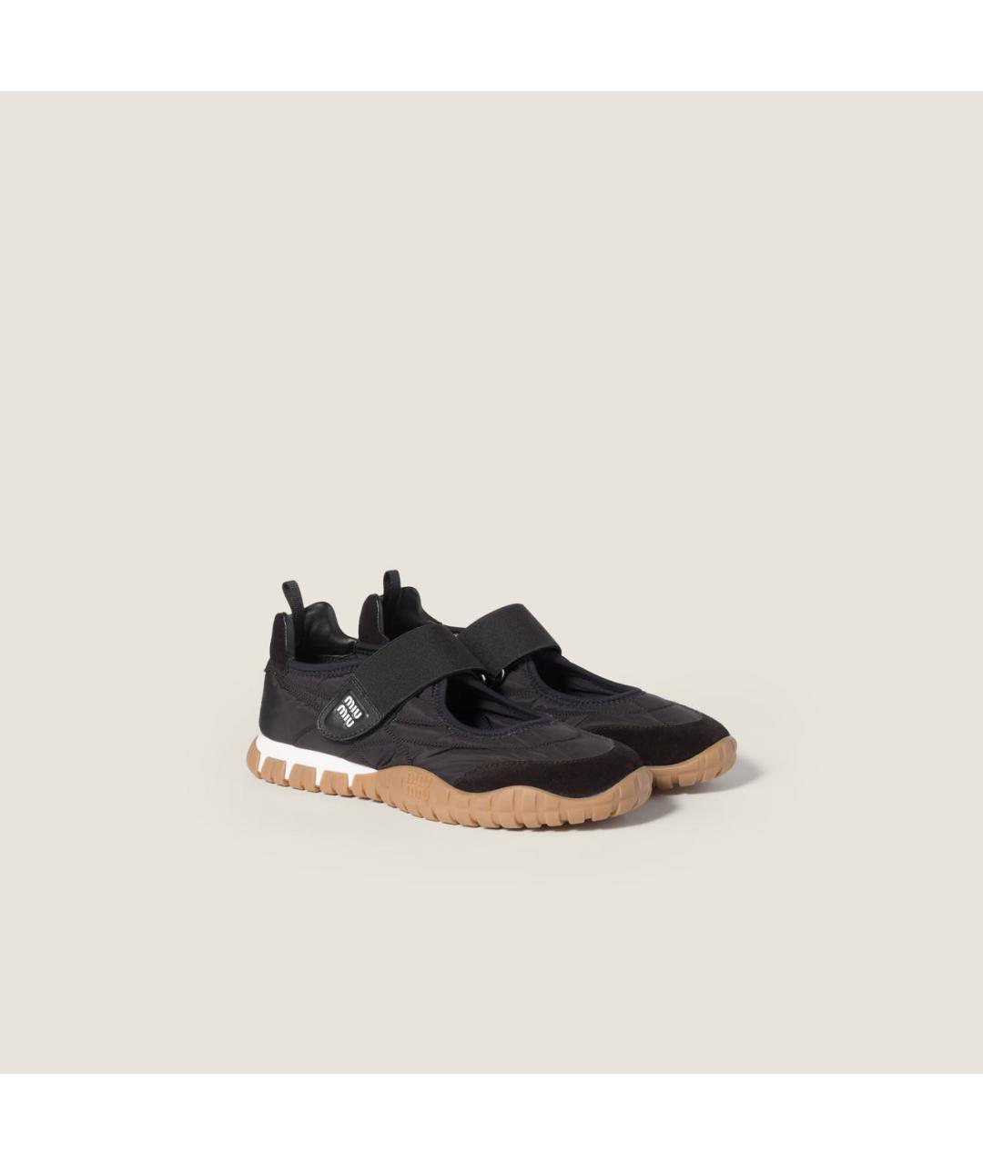 MIU MIU Черные балетки, фото 2