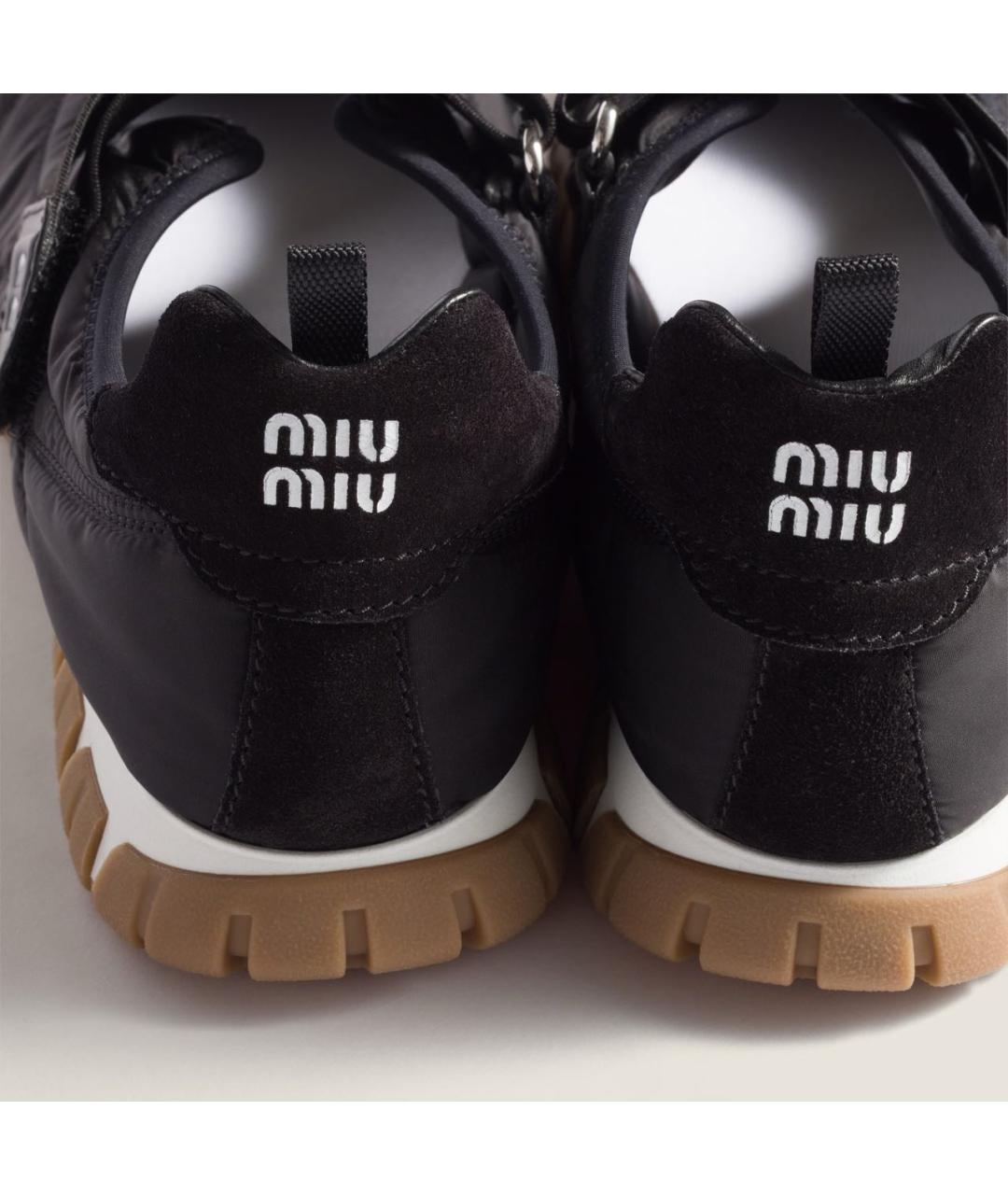 MIU MIU Черные балетки, фото 3