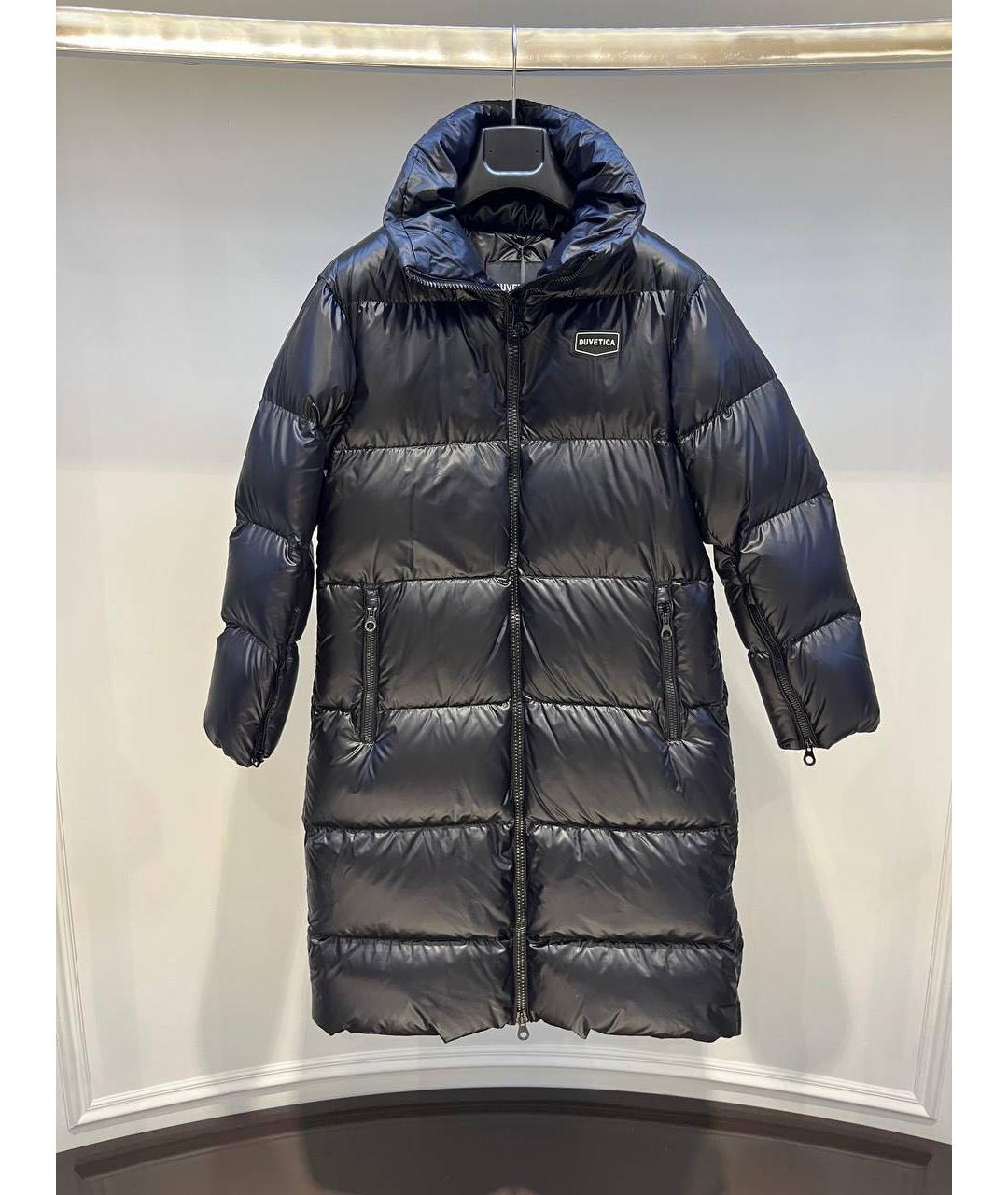 DUVETICA Черный пуховик, фото 4