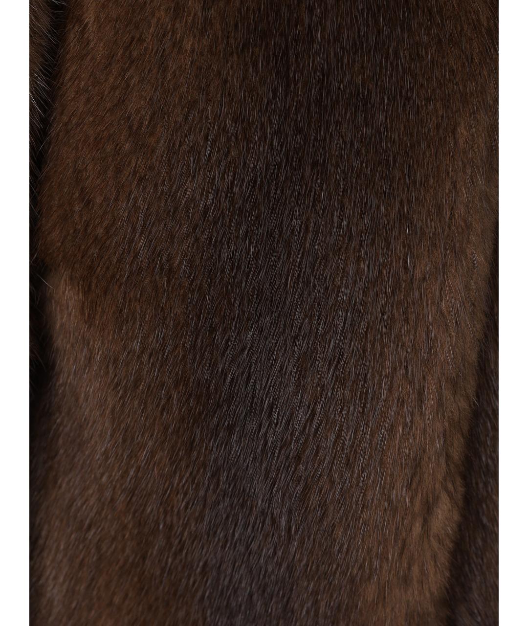 YVES SALOMON Коричневая шуба, фото 6