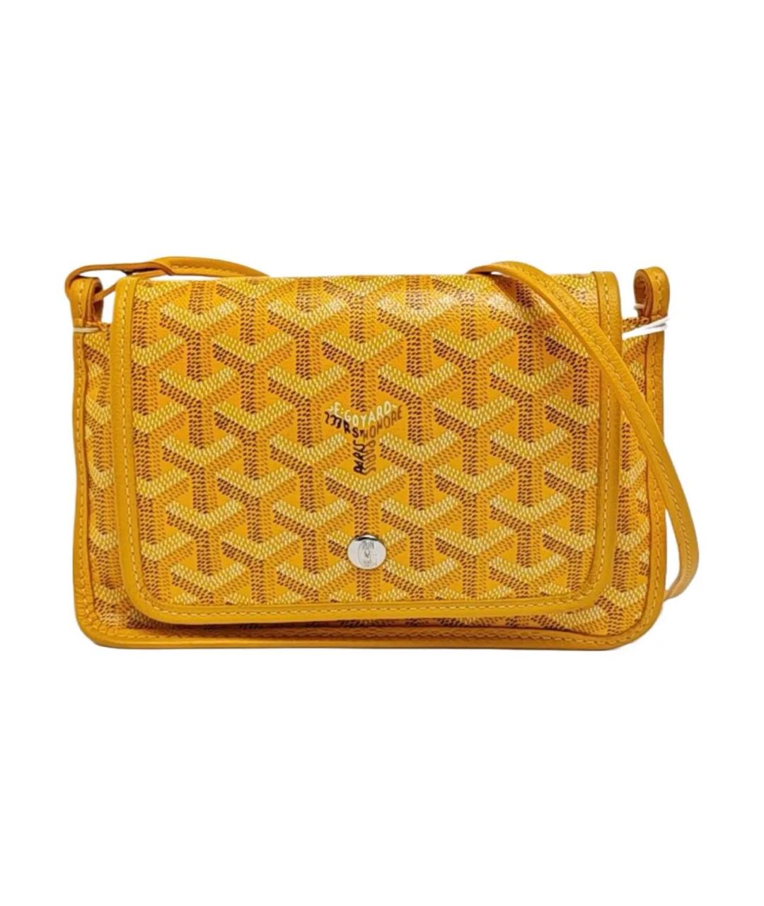 GOYARD Желтая сумка через плечо, фото 1