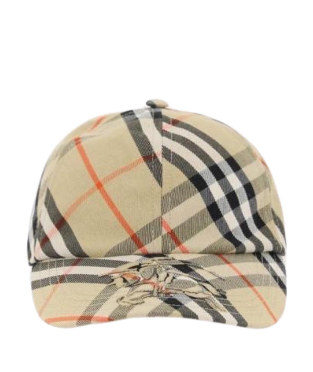 BURBERRY Мульти хлопковая кепка/бейсболка, фото 1