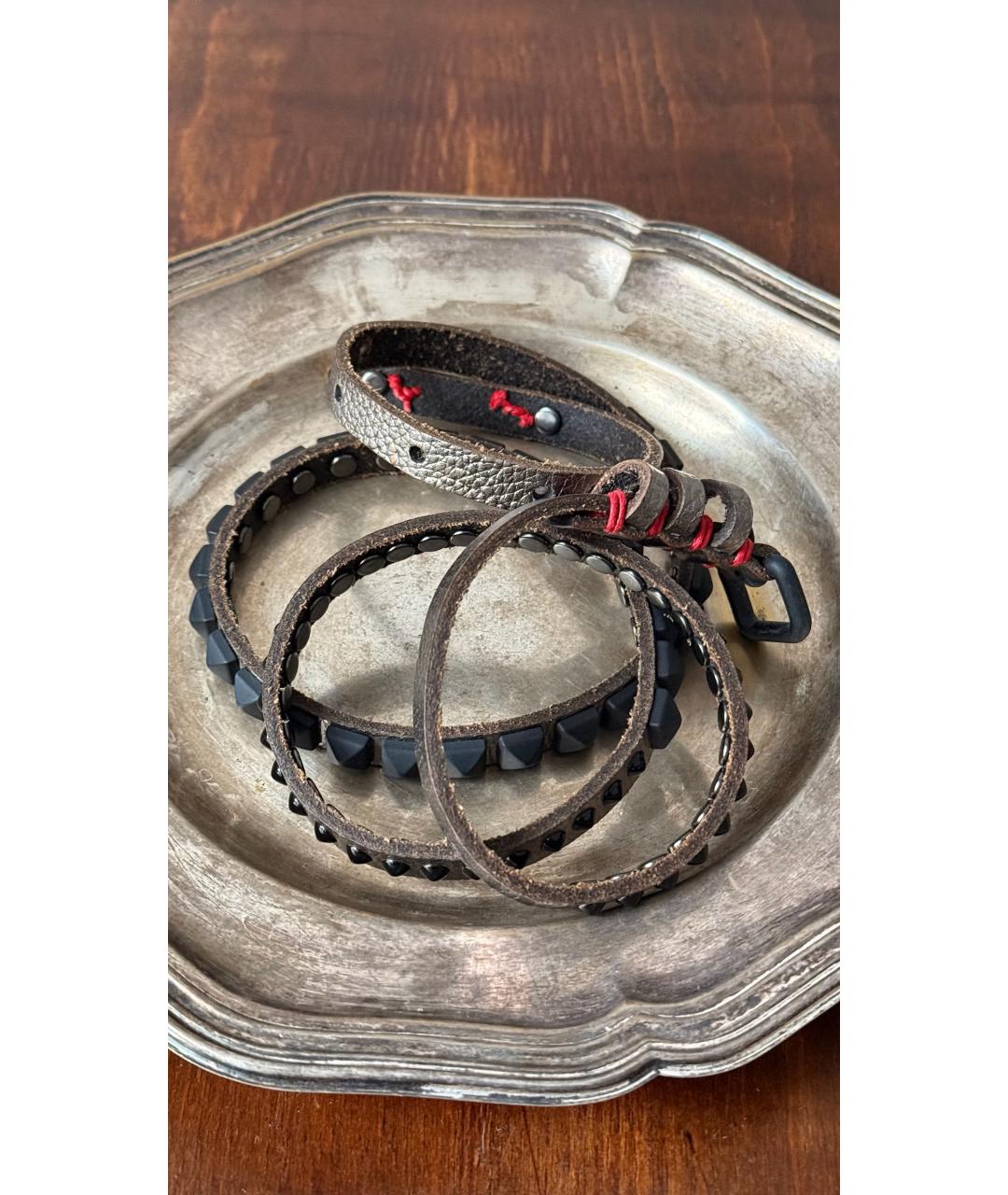 DIESEL Серебрянный ремень, фото 4