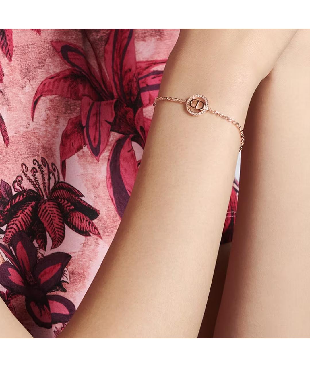 CHRISTIAN DIOR Розовый браслет, фото 2