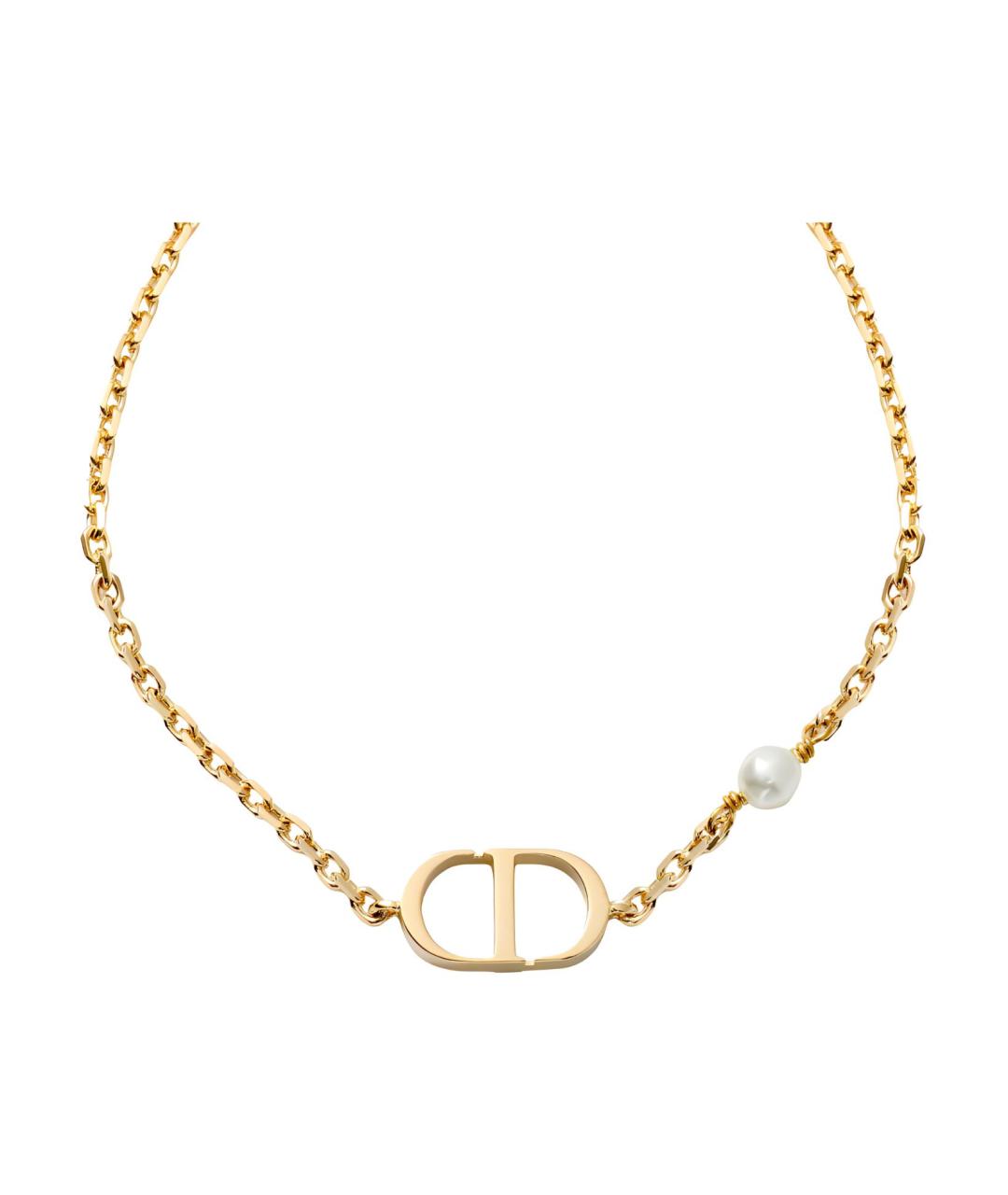 CHRISTIAN DIOR Золотой металлический браслет, фото 3