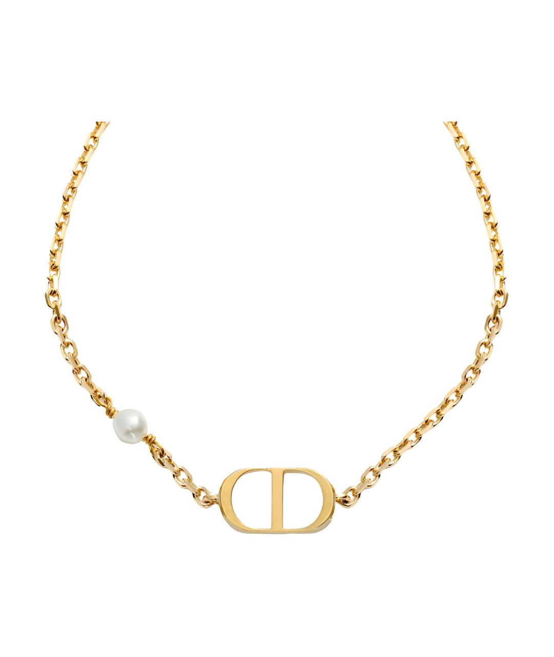 CHRISTIAN DIOR Золотой металлический браслет, фото 4